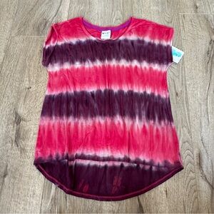 Roxy Kids Tie-Dye Shirt - Pink and Purple